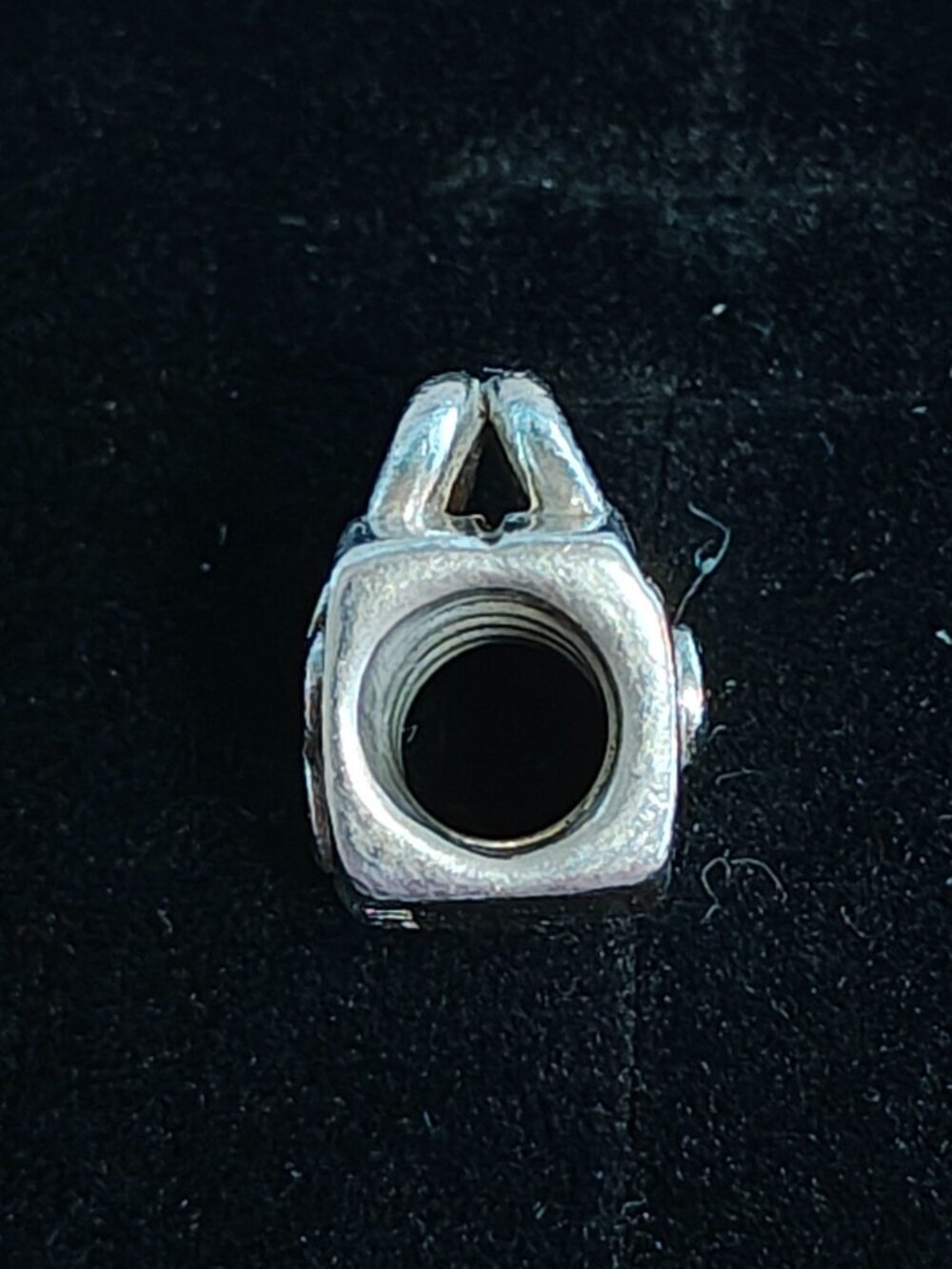 Authentic Pandora Purse with Pink CZ Charm – 790309PCZ Sterling Silver (Retired) - Picture 5 of 7
